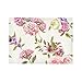 Clavel Regalo Flor Rosa Gran Personalizado Antideslizante Moderno Área Piso Alfombrilla Estera...