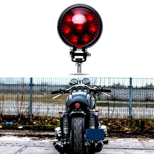 Rich Choices Motorcycle Tail light Brake Lights Running Driving Lamp Taillights for Cafe Racer Chopper Bobber