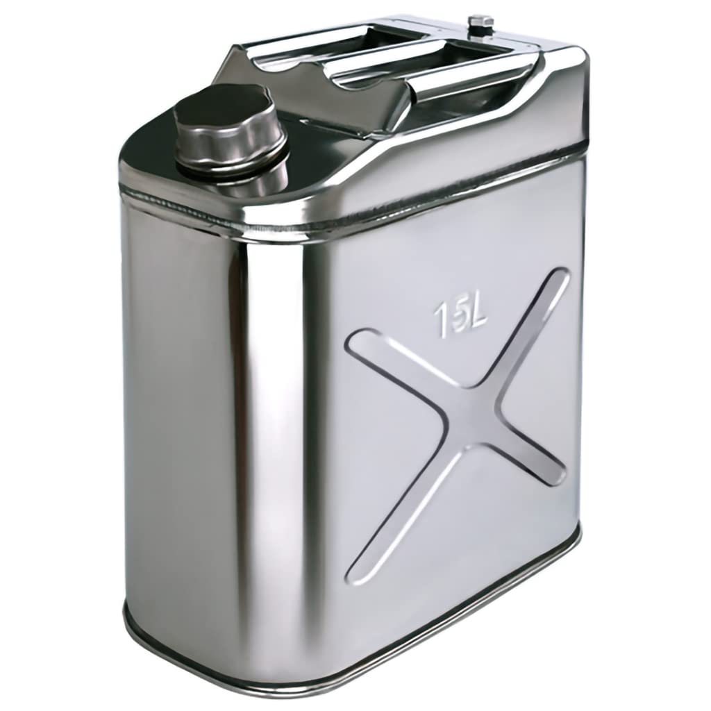 Jerrycan de carburant en acier 304 avec réservoir 15L pour SUV et UTV