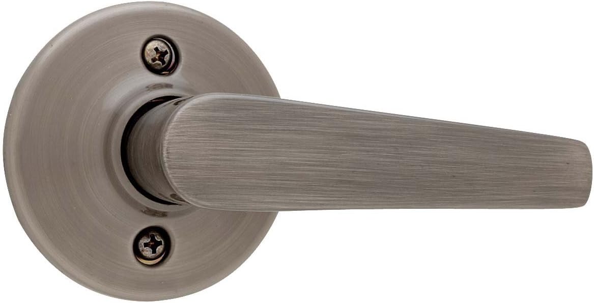 Kwikset 488DL-15A Delta Single Dummy Lock Antique Nickel Finish