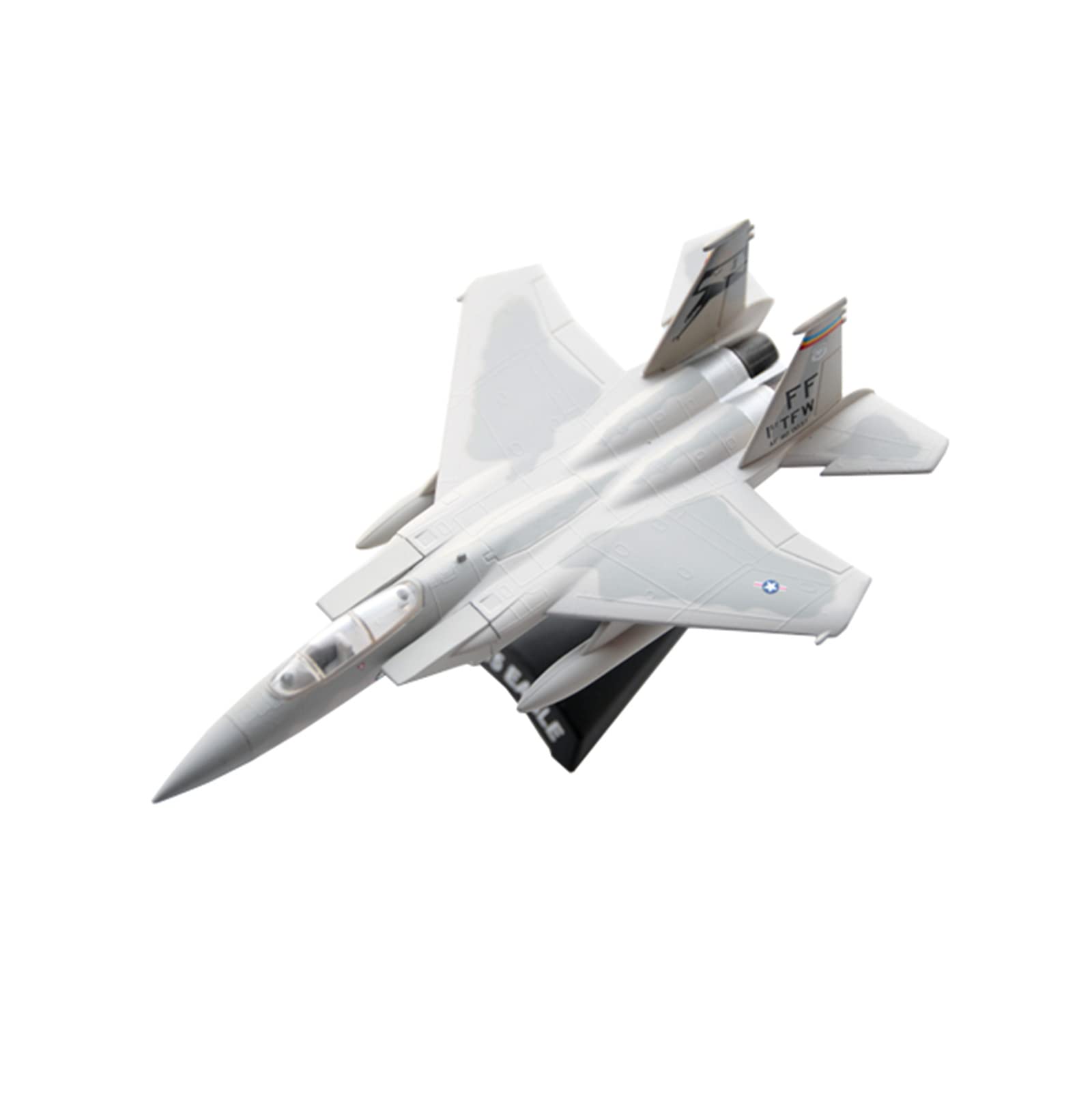 Military Fighter Alloy Die Cast Model, 1/150 Scale McDonnell Douglas F-15 Eagle Fighter Model, Adult Toys, 4.7Inch x 3.9Inch