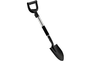 31" Small Shovel for Digging Gardening, Camping, Off Road