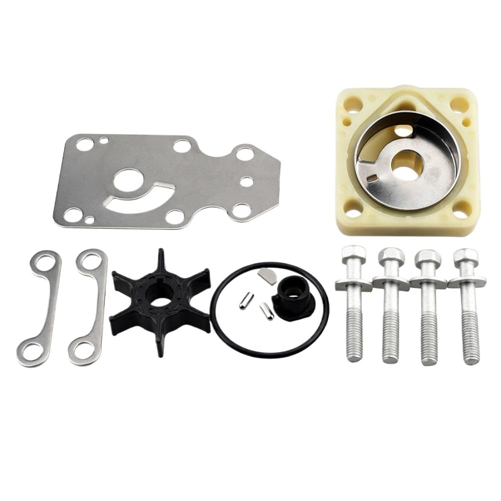 Kit Girante Pompa Acqua 6AH-W0078 Compatibile Con Motore 4 Tempi 15HP | Adatto per fuoribordo 20CV F15C F20; Sostituisce 6AH-W0078-00 6AH-W0078-A2 18-3479