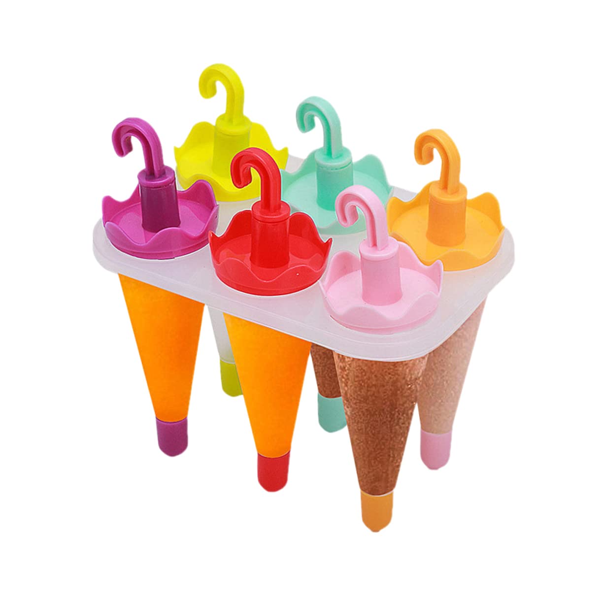 18pièces Moule à Glace Réutilisables Pour Avec Fruits Et Lait Facile à Démouler Plastique