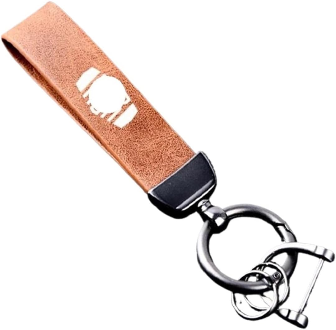 For YAM&AHA XSR700 XSR 700 XSR900 900 XSR125 155 Motorcycle Leather Keychain Metal Keyring Accessories