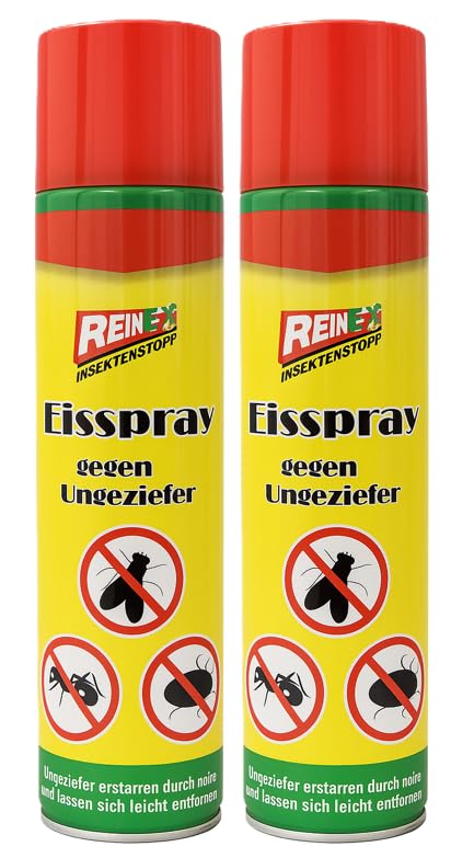 Eisspray – friert Insekten umweltfreundlich bei -45°C ein - 2 Flaschen