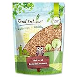 Food to Live Toasted Hulled Sesame Seeds, 2 Pounds – Crunchy and Nutritious Snack, Oven Roasted, Unsalted, No Oil Added, Perfect for Cooking, Baking, Smoothies and Salads, Vegan, Kosher, Bulk