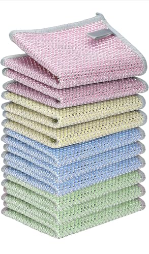 Image of Butterthief Non Scratch Dish Wash Steel Scrub for Kitchen Metal Dish Cloth Scrubber, Stainless Steel Cleaning Pads, Rust-Resistant & Long-Lasting Utensil Cleaner for Pots, Pans & Sink (Pack of 10)