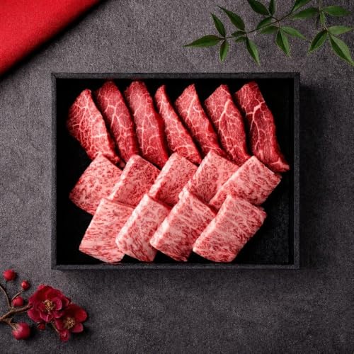 [和牛セレブ]鳥取和牛 ロース ･ モモ2種焼肉(220g・黒折)[sm-DC006][Giverichホールディングス]