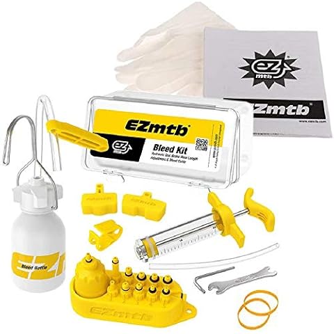 CYCEARTH Bicycle Hydraulic Disc Brake DOT Mineral Oil Bleed Kit Tools For SHIMANO, SRAM,AVID, TEKTRO, MAGURA,Tekro,HS33 Series MTB Road Bike Brake Repair Tool (Standard) Cover