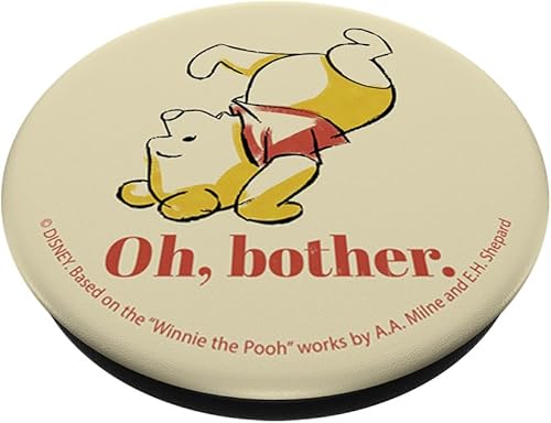 Miniatura 2 de Disney Winnie The Pooh Oh, Bother Vintage Retrato PopSockets PopGrip estándar