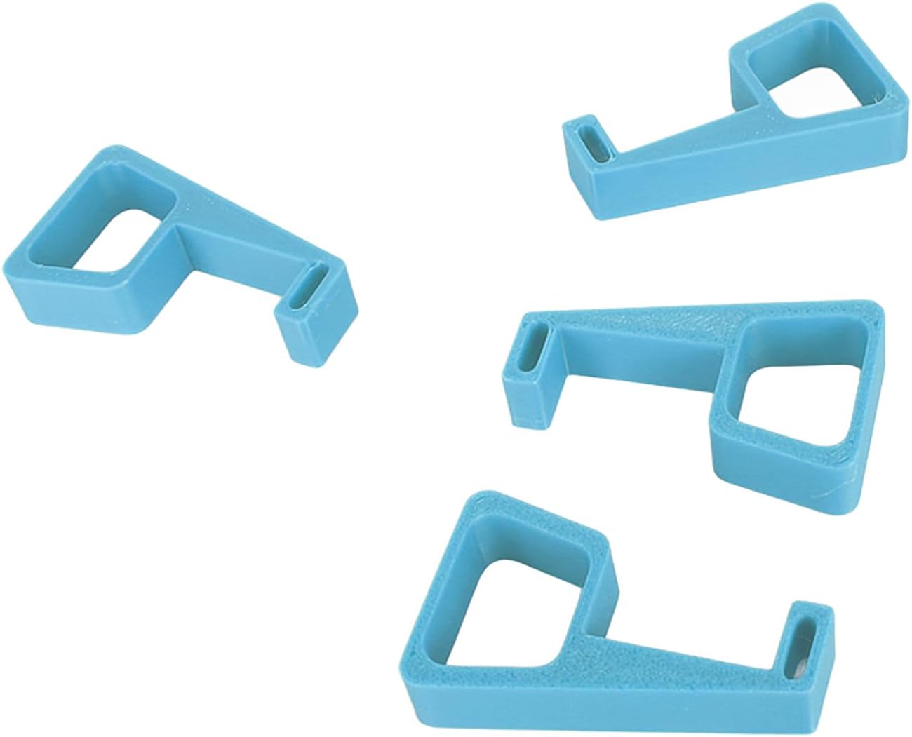 Game Console Cooling Feet, Cooling Legs Brackets Anti Slip Shockproof Game Console Cooling Feet for PS4 Console Accessories (Blue)