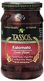 Tassos Kalamata Olives in Red Wine Vinegar, 13 Ounce