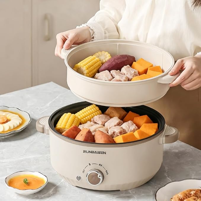 Sartén Eléctrico Multifuncional Antiadherente 3L Familiar miniatura 4