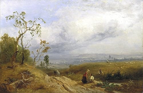 Affiche Hampstead Heath Baker Pyne impression d'art sur toile déco 60x90cm
