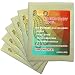 Tacky Towel for Golf and Tennis,Grip Enhancer for Hands (6 Pack Ligth Yellow)
