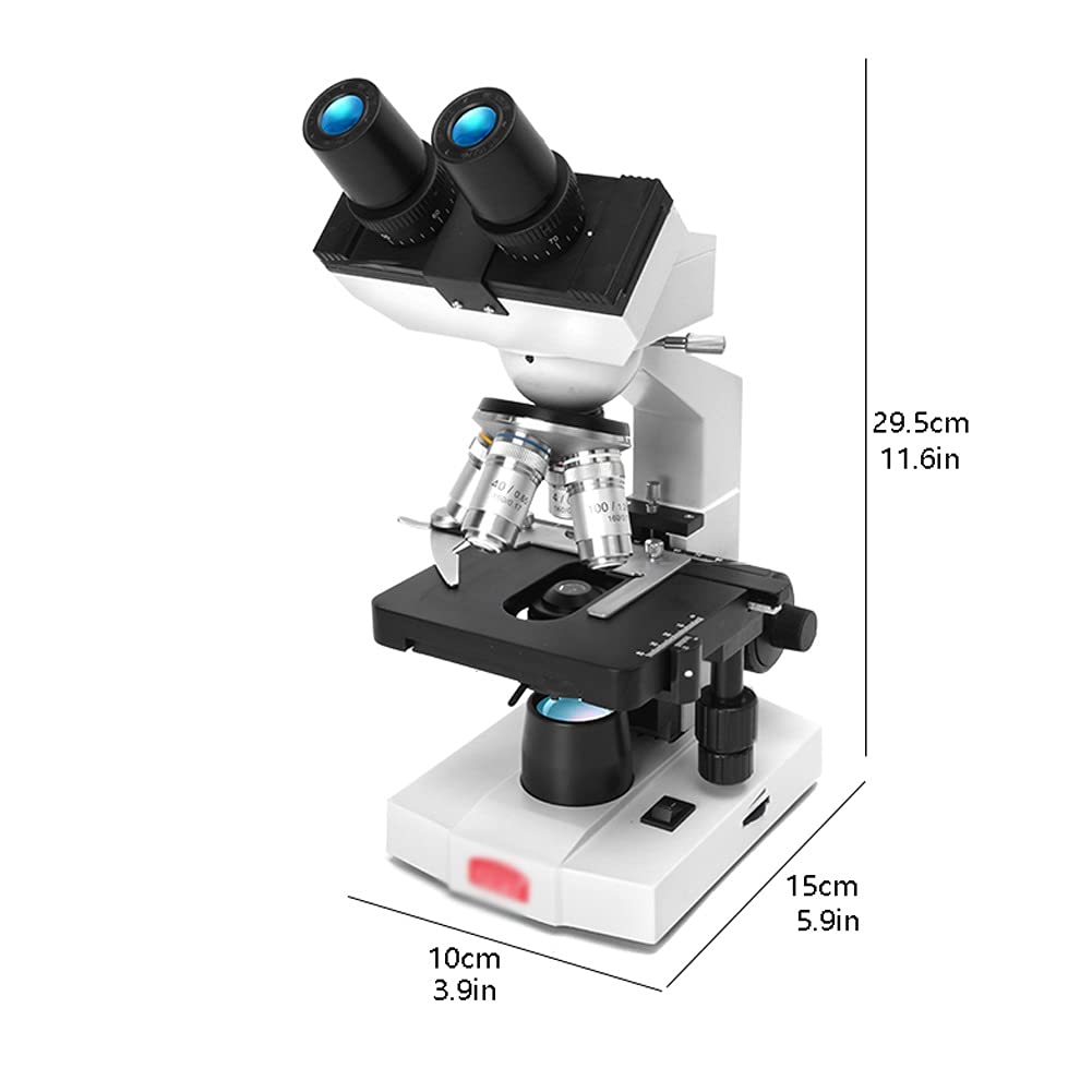 Condensatore di Illuminazione con Lente d'Ingrandimento per microscopio Composto per Laboratorio didattico, Kit scientifico per hobbisti