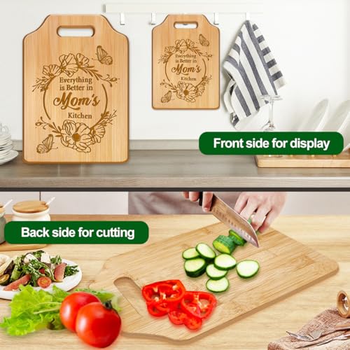 Save 50% on Engraved Bamboo Cutting Board for Mother's Day
