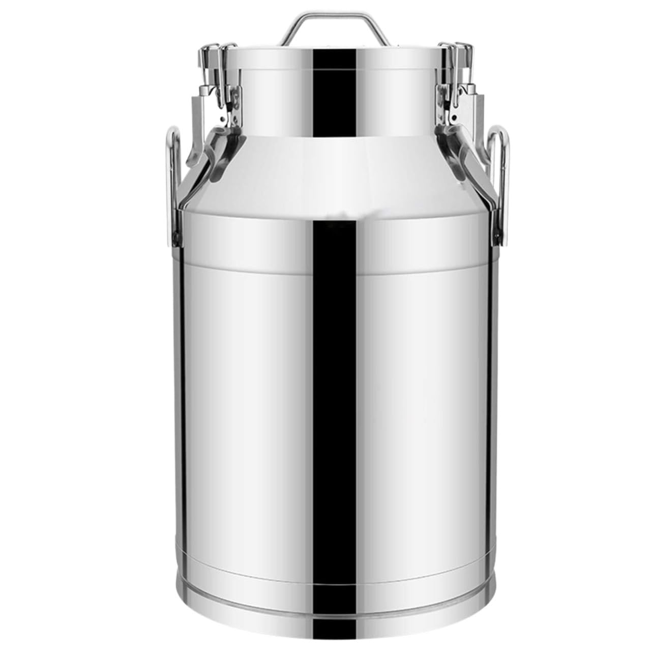 Milk Can Bucket Heavy Duty Farm Milk Can Bucket With Sealed Lid Stainless Steel Wine Pail Transport Barrels Restaurants(58l)