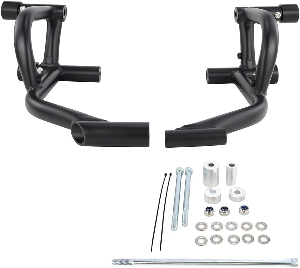 Xitomer Stunt Cage Compatible with Z650 2017-2025, Crash Bar Engine Guard, Motorcycle Highway Bar Race Rail, Stunt Crash Cage