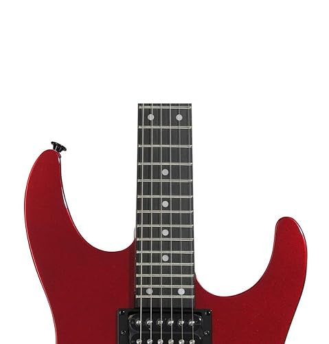 Amazon.com: Jackson JS12 Dinky Electric Guitar - Metallic Red
