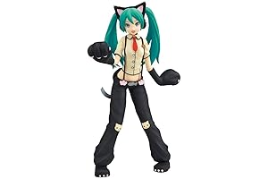 Hatsune Miku Super Premium Action Figure Nyanko 9"