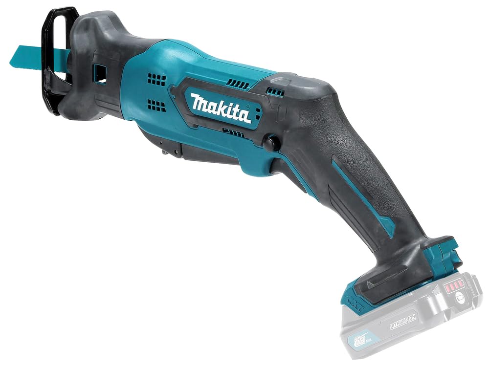 Seghetto alternativo a batteria Makita JR103DZ 10,8 V (senza batteria, senza caricabatterie)