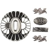 Japanese Handmade Samurai Sword Alloy Silver Tsuba Fuchi Kashira Menuki Set