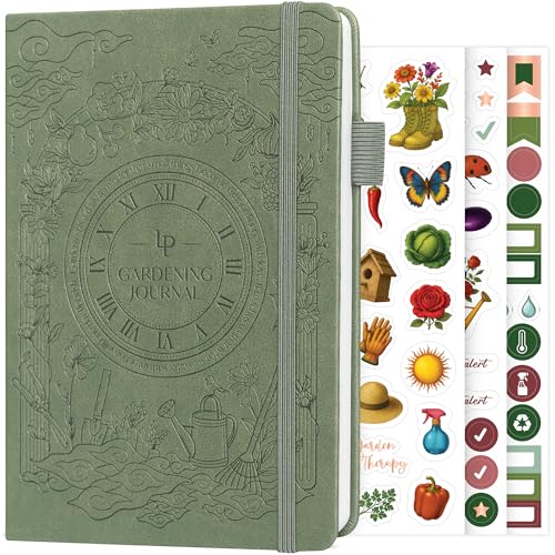 Legend Gardening Journal – 5-Year Garden Journal Planner & Log Book with Gardening Calendar &...