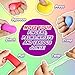 40 Pack Slow Rising Stress Cube Fidget Toys, Squishy Balls Sensory Fidget Toys for Kids Adults, Square Shape Fidgets for Classroom, Party Favors Pull Stretch Squishy Toy Classroom Prize Box Toys