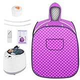 ♥【Innovación y profesional】: cremallera de doble cara, diseño atento, reduce la pérdida de vapor en la caja. El bolsillo grande mejorado puede contener teléfonos móviles, revistas y otros artículos. Boca de vapor para pies mejorada, ajuste libre de estiramiento, adecuado para personas gordas y delgadas.