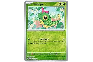 Pokemon - Caterpie 010/165 - Pokemon 151 - Reverse Foil - Single Card