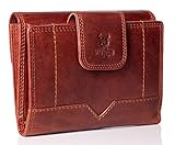 Angenehm griffiges Vintage Leder welches sehr gut in der Hand liegt