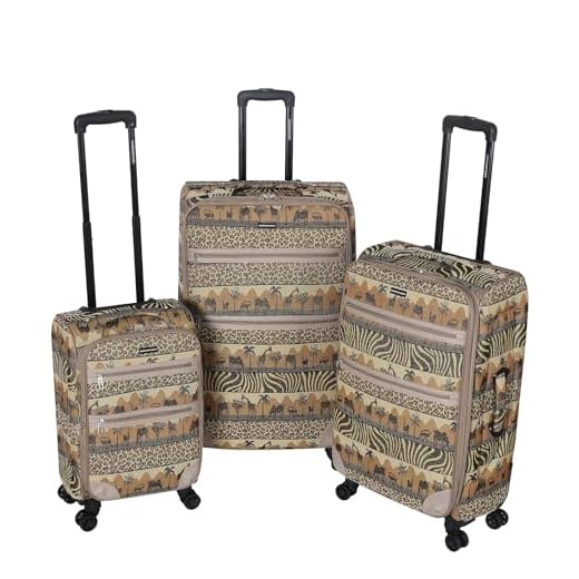 Karriage-Mate Deluxe Tapestry Luggage Set