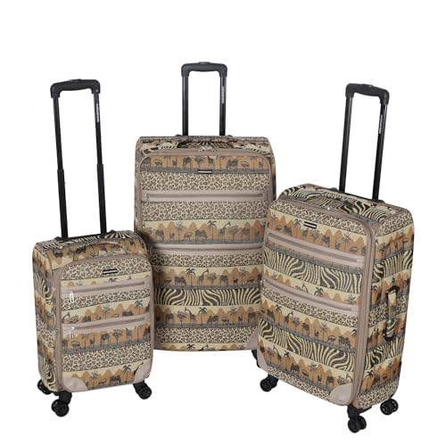 Karriage-Mate Safari 3-Piece Luggage Set