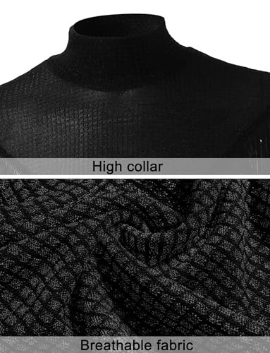 Panegy Men's Tassel Shrug Tank Top Clubwear Disco Rave Outfits2