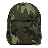 Zaino Mimetica Esercito Per Bambini - Leggero Daypack 18L, 38x24x13 Cm, Per Scuola E Avventura