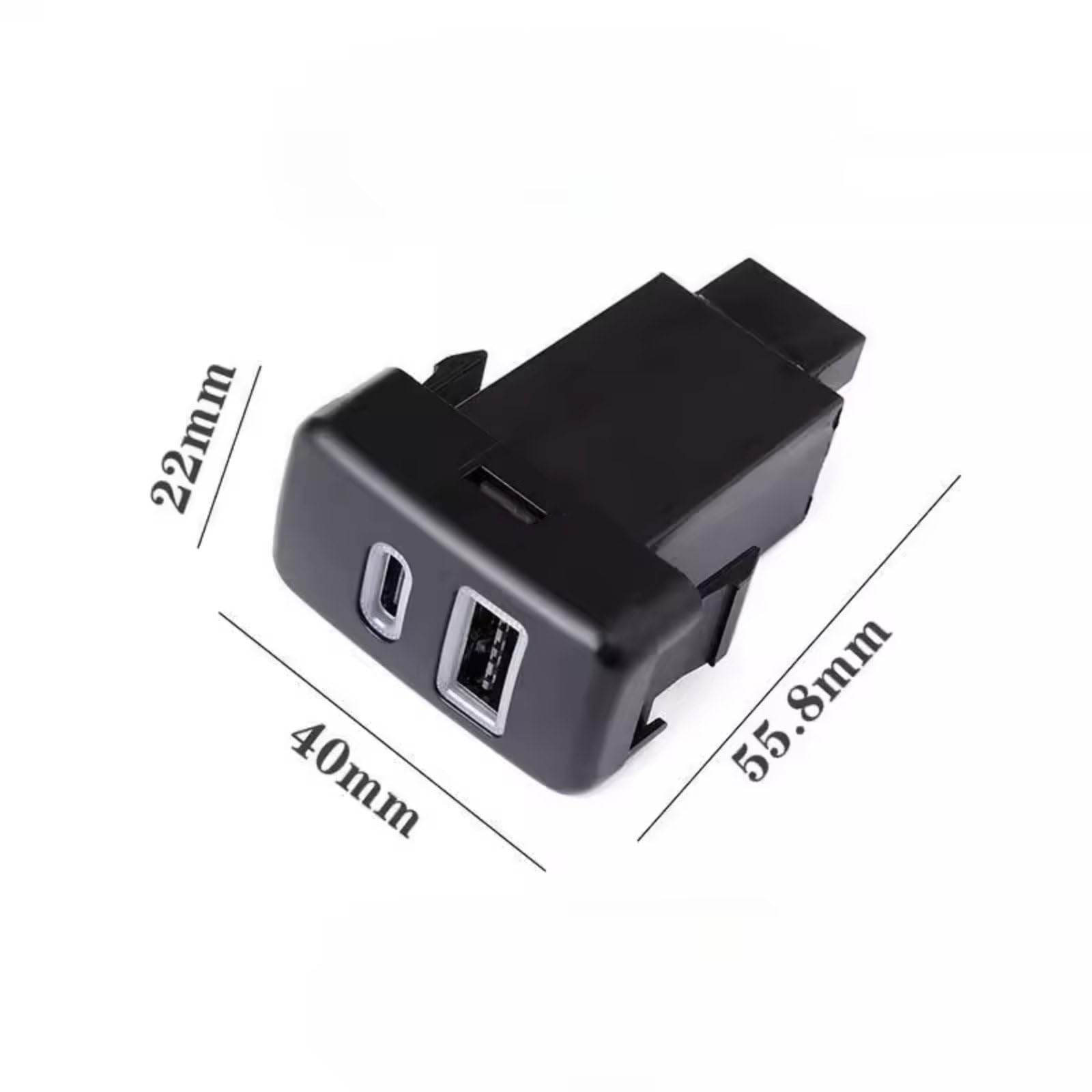 Prise USB Pour Console Compatible Avec Toyota Old Pour LC120 Pour Prado Voiture Chargeur, Double PD Prise De Charge Pour Type C Interface USB AUX voiture