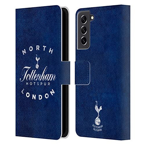 Badge Tottenham Hotspur F.C. Étui Portefeuille Cuir Anti-Choc Samsung Galaxy S21 FE 5G