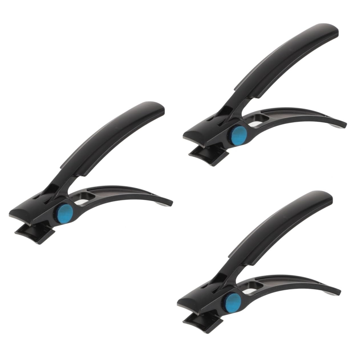 Healeved 3pezzi Tagliaunghie Inossidabile Con Apertura Ampia Tronchesino Portatile Per Unghie Spesse e Dure Strumento Ergonomico Per Manicure e Pedicure Per Uomini e Donne