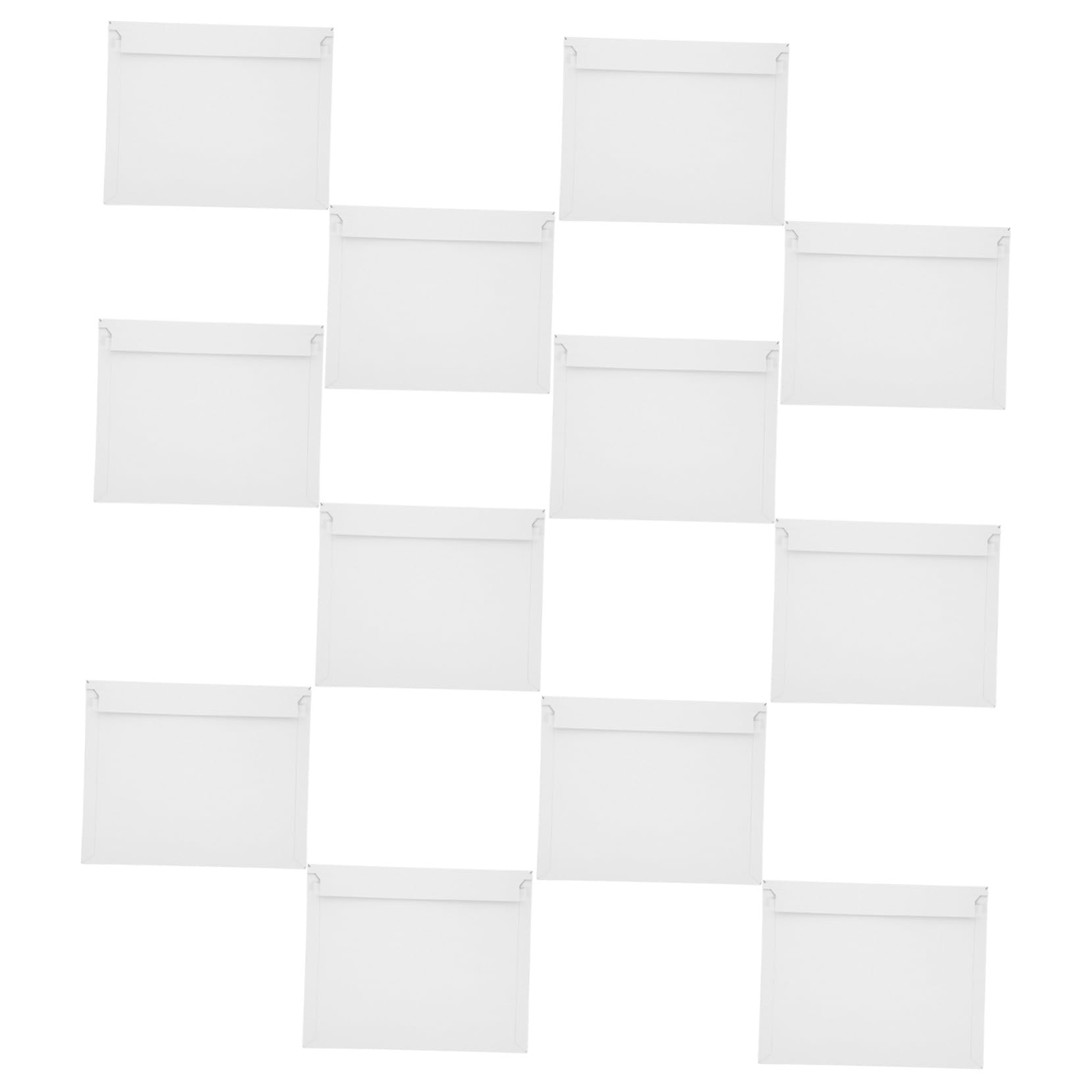 OSALADI 20pezzi Buste Per Spedizioni Postali Autosigillanti in Cartone Bianco Impermeabili e Resistenti Per Documenti Fotografici Certificati e Piccoli Oggetti