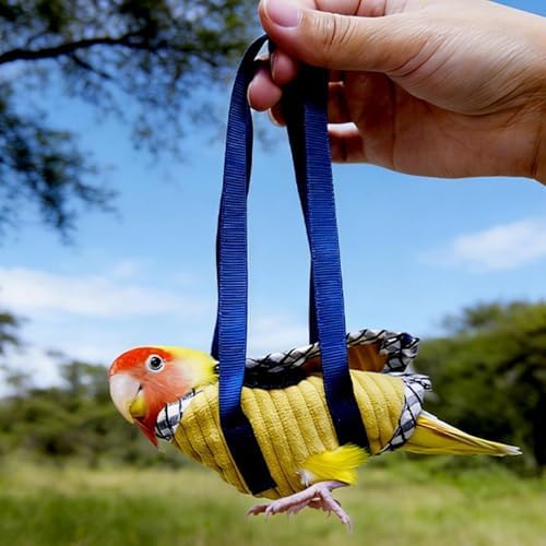 Bird Carriers,Escape Resistant Parrot Tote | Travel Bird Carrier - for Hiking Outdoor Day Trips Pet Moving Grooming Transport Cockatiel Conure — view 2
