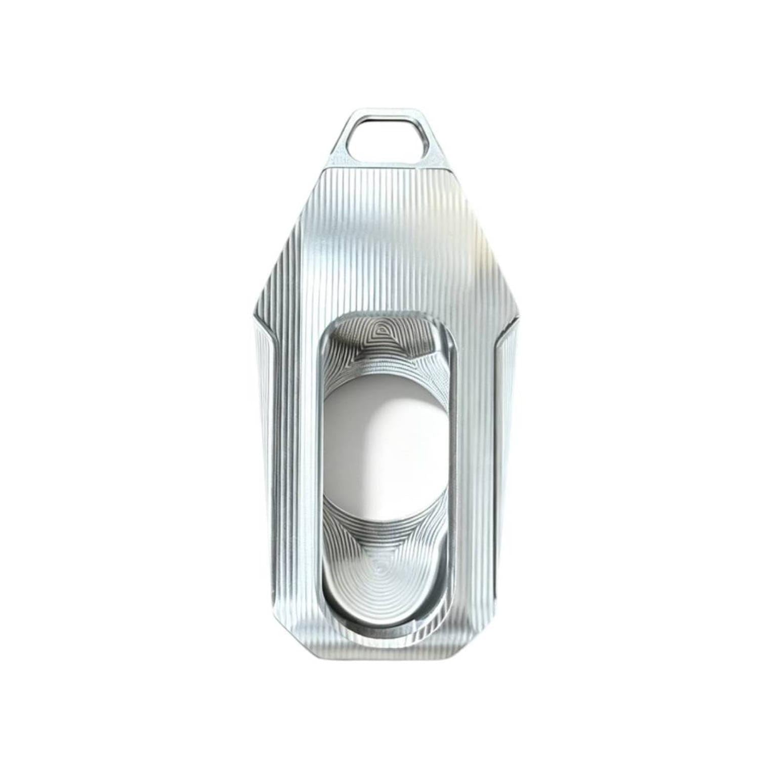 ZOOMELLA Machined Look Motorcycle Key Cover Stretched Decorative Key Sleeve Large Cutout Transport Gear Beveled Edges, Silver|Clutch Covers|eBay Motors-image-28