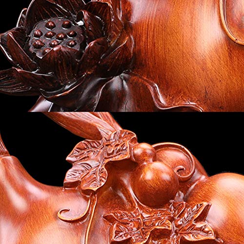Calebasse de chance en résine pour salon et bureau - 5