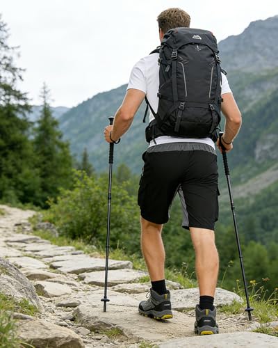 Image of VAYAGER Men's Hiking Cargo Shorts Lightweight Multi Pocket Casual Outdoor Travel Shorts for Fishing Camping