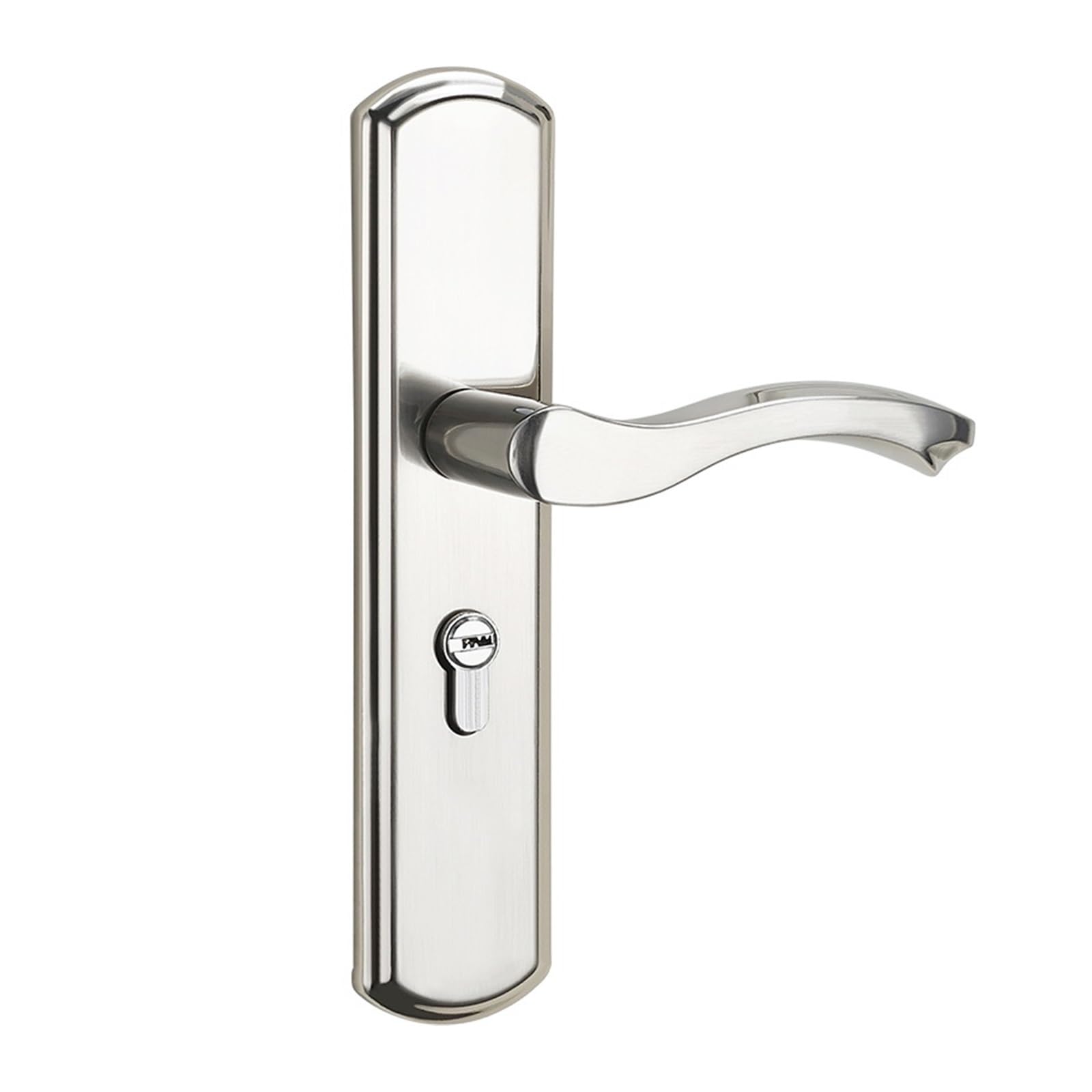Serrure de porte en alliage d'aluminium pour porte en bois intérieure