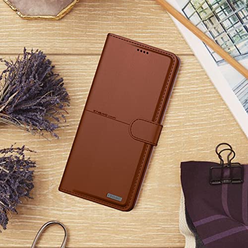 Image of KIVANO Compatible with Apple iPhone 12 Pro Max Flip Cover | Leather Finish | Inside Pockets & Inbuilt Stand | Shockproof Wallet Style Magnetic Closure Back Cover Case
