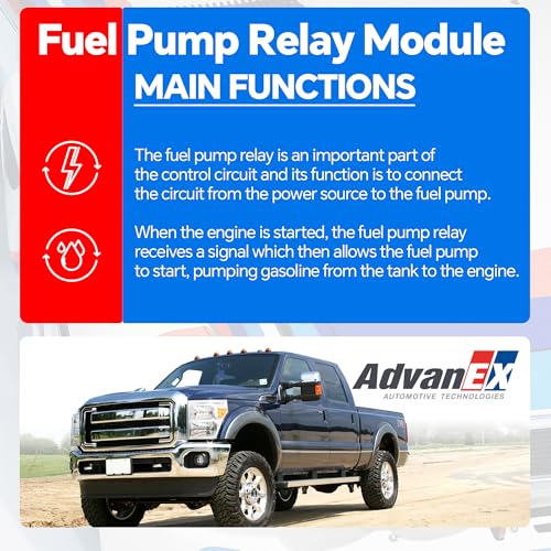 Module relais de pompe à carburant Ford E150 E250 Edge Transit 601-225 - 5
