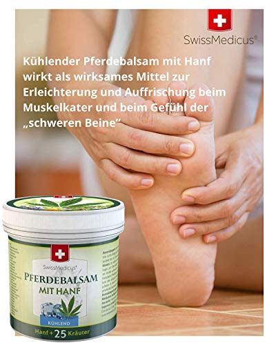 Pferdebalsam mit Hanf kühlend und wärmend - Massage creme für Muskeln und Bänder - ideal für Sportler - natürliche… - Image 7