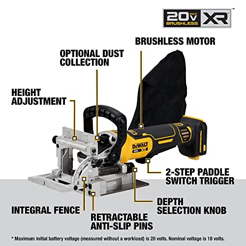 DEWALT 20V MAX XR Biscuit Joiner - Image 2